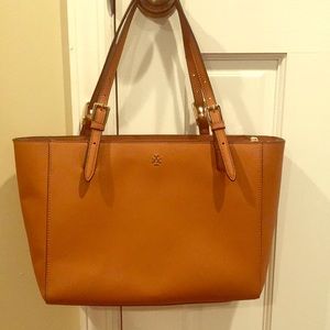 Tory Burch 'Small York' Leather Tote